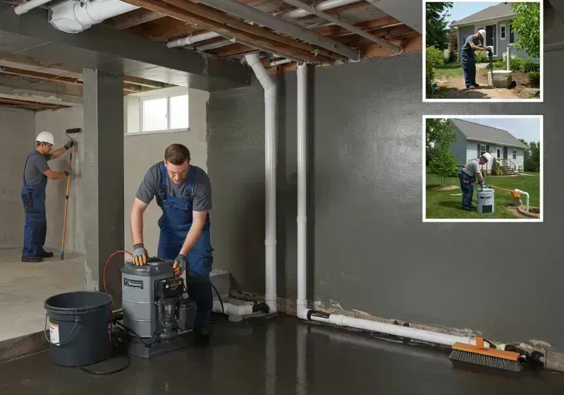 Basement Waterproofing and Flood Prevention process in Madison, GA